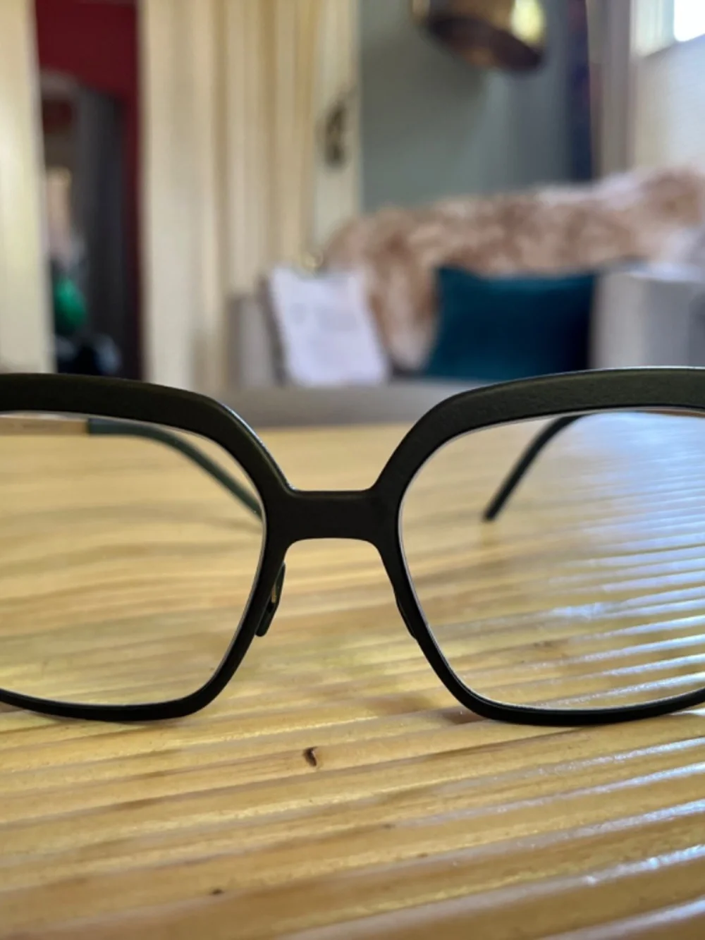 Luxury Swiss Eyeglass Frames by Götti - Style Elana - Color Moss/Gold
